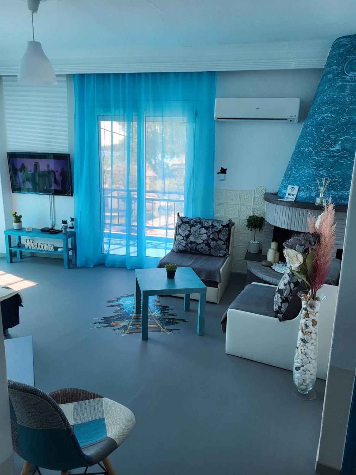 Apartamento Upper Deck Apt. Néa Péramos Exterior foto
