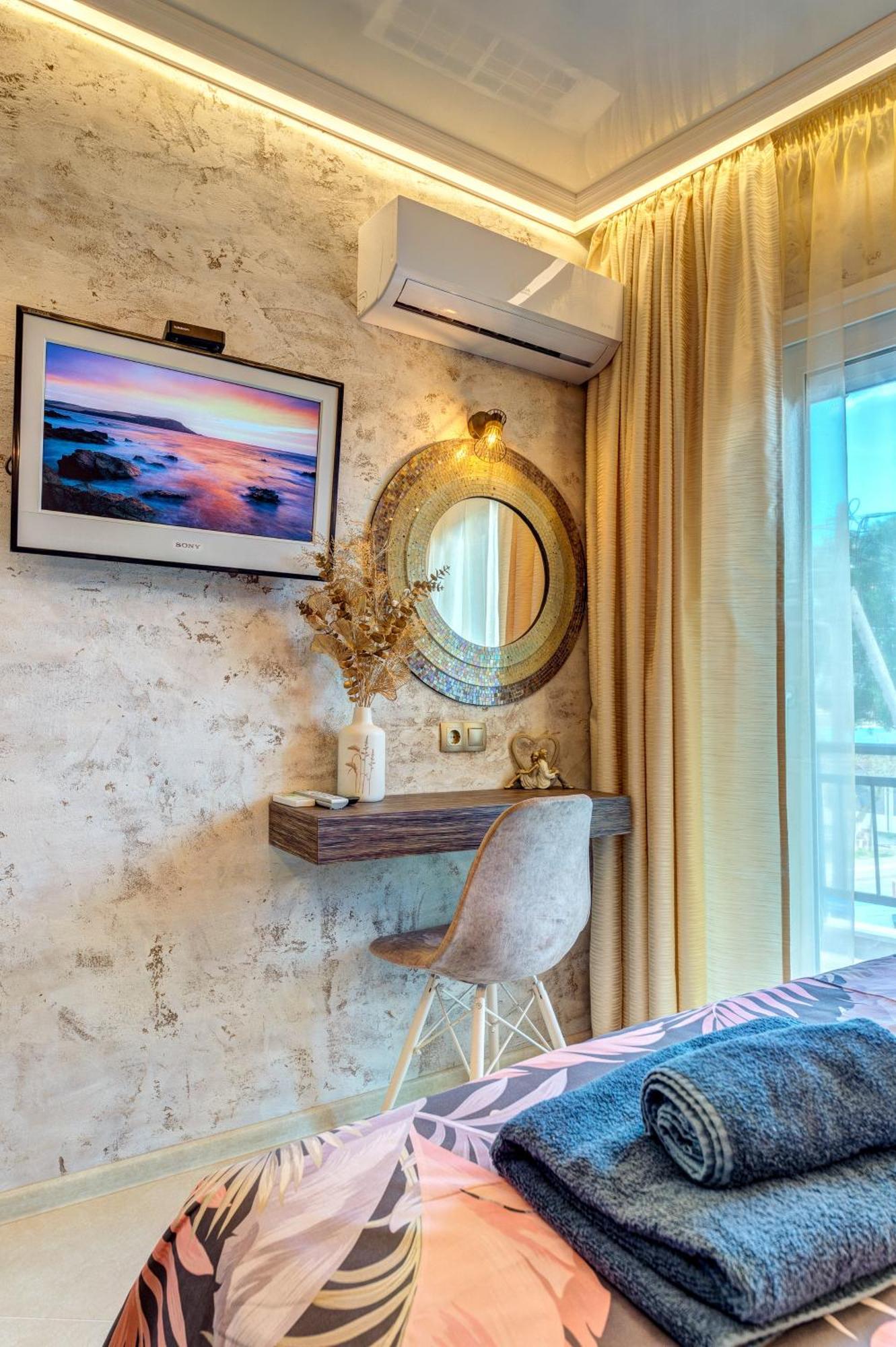 Apartamento Upper Deck Apt. Néa Péramos Exterior foto